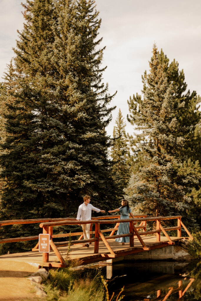 Relaxed couples portraits in their wedding photo album